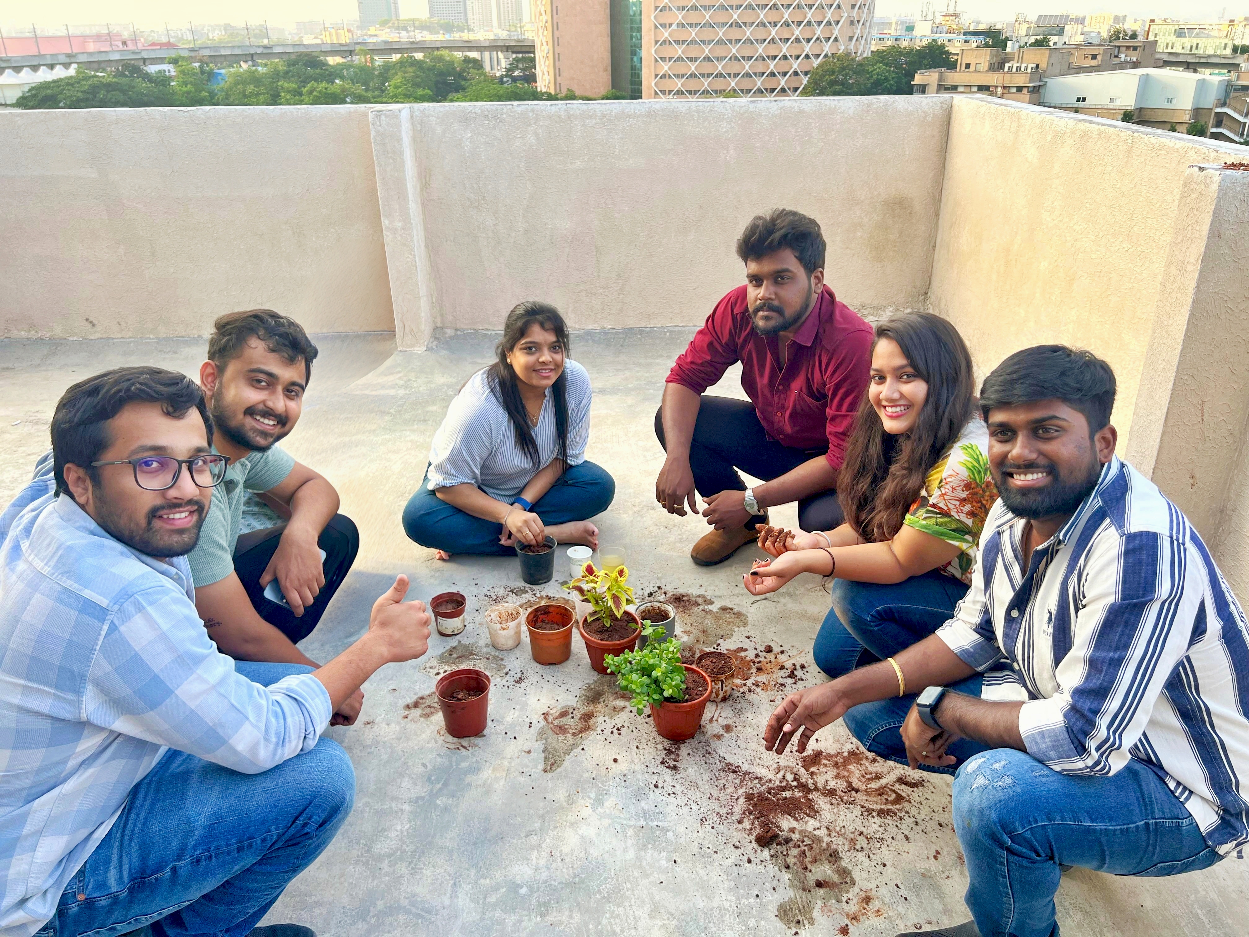 Celebrated World Environment Day by planting trees, a simple act that symbolized hope, responsibility, and our commitment to a greener tomorrow.